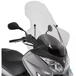 Szyba czołowa, transparentna, 72x67cm, Kappa, KD3106ST, Suzuki Burgman 125/200 ABS / Suzuki Burgman 125/200 