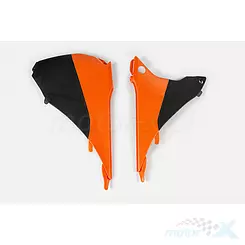 Osłony dłoni pomarańczowo-czarne UFO Plast Ktm EXC / EXC-F 14-16
