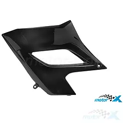 Osłona chłodnicy TNT, lewa, czarna, Derbi Senda DRD Racing / DRD Pro / DRD Limited 04-09