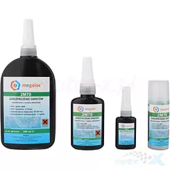 Klej do gwintów, zielony - wysoka moc, do gwintu max M20, Megaloc 2M70,10g 