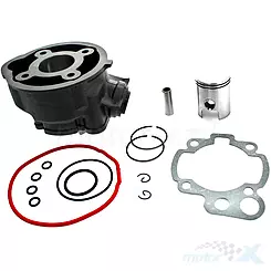 Cylinder kompletny 40.00mm 50cc żeliwo sworzeń 12mm, Power Force, Minarelli AM6 / 1E40MB 50 2T LC