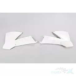 Osłony chłodnicy białe UFO Plast  KTM SX 85 04-05