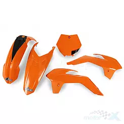 Zestaw osłon nadwozia pomarańczowy UFO Plast KTM SX 85 13-17