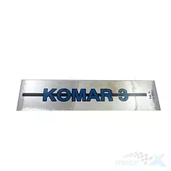 Naklejka komar metalizowana