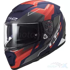 Kask integralny LS2 FF390 Breaker Evo Beta Matt Red Blue