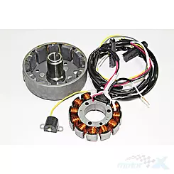 Stator iskrownik, stojan alternatora, z magnetem 12V Jawa 350
