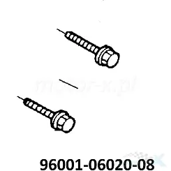 Śruba SH M6x20 mm Kymco 