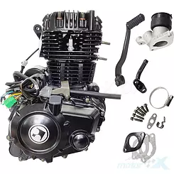 Silnik kompletny 125cc na wtryski, LX157FMI, Moretti Parts, Barton Hyper 125 Euro 5