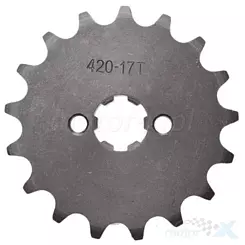 Zębatka przednia 420 17 zębów 14 / 17mm, rozstaw 27mm, M6 ATV