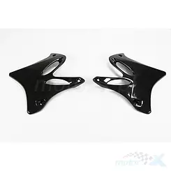 Osłony chłodnicy czarne UFO Plast Yamaha YZ 125 / YZ 250