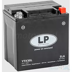 Akumulator bezobsługowy Landport YTX30L 12V 30Ah 166x126x173mm 385CCA