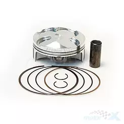 Tłok kompletny 76.96mm, kuty, wysoka kompresja 14.2:1, Vertex HC 24123B
