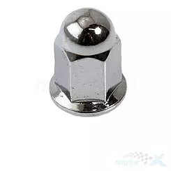 Nakretka M6x17mm chrom zamknięta mocowania tłumika