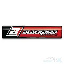 Osłona poprzeczki kierownicy, czerwona, logo Honda, Blackbird 