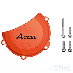Osłona pokrywy sprzęgła, pomarańczowa, plastikowa, Accel CCP505OR, KTM