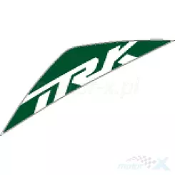 Naklejka osłony zbiornika paliwa lewa Benelli TRK 702 Forest Green