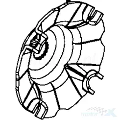 Pokrywa rolek wariatora Kymco 22131-PWB1-900
