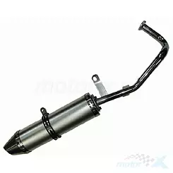 Tłumik, wydech przelotowy, tuning, Tune-Ex, 139QMB/QMA (GY6 50) 4T
