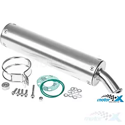 Końcówka wydechu Giannelli Strada Aluminium, Cagiva Mito 125 94-06 (E)