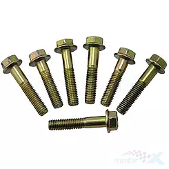 Śruby  przekładni tylnej M8x35mm 2szt, M8x45mm 5szt, 139QMB/QMA (GY6 50) 4T