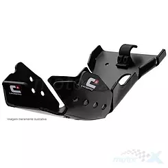 Osłona silnika dolna, tworzywo DTC Enduro EC DTC, czarna, CrossPro