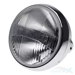 Lampa uniwersalna przednia 7 cali, chrom, żarówka H4 60/55W