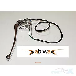 Dźwignia sprzęgła lewa czarna XT50Q / Kingway Chopper / Zipp Ranger