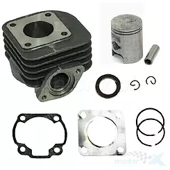 Cylinder kompletny 39.00mm 50cc, Power Force,  Kymco Dink / Top Boy / Vitality 2T 50 AC