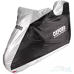 Pokrowiec motocyklowy 246x104x127cm, pojazd z kufrem centralnym,  Oxford Aquatex, rozmiar L