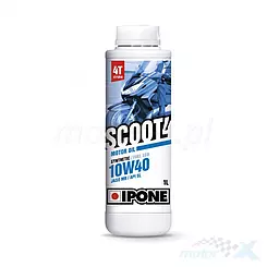 Olej silnikowy IPONE Scoot 4 półsyntetyczny 4T 10W40 1L 
