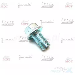 Śruba M6x10mm uchwytu przewodu iskrownika Junak 