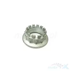 Nakrętka zamkowa wałka koła tył, M30x1.5mm, prawy gwint, strona prawa, Junak M15 125