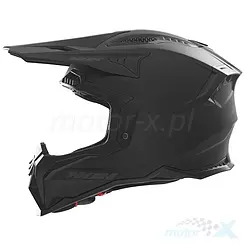 Kask motocyklowy offroad, czarny (mat), Nox MX N634 Gradient 