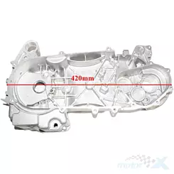 Obudowa wału lewa, karter lewy,, pokrywa 420mm 152QMI/157QMJ (GY6 125-150) 4T