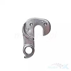 Hak przerzutki rowerowy, aluminiony, 5w