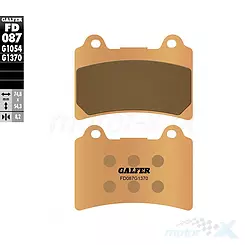 Klocki hamulcowe Galfer Sintered Street FD087G1370