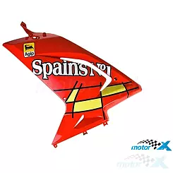 Owiewka boczna, lewa, czerwona, Aprilia RS 125 06-10
