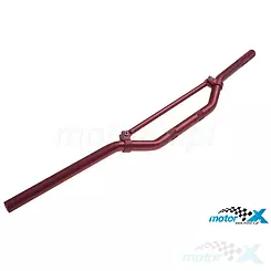 Kierownica STR8, czerwona, cross / enduro / supermoto