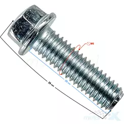 Śruba M6x20mm Barton MZK DB 250