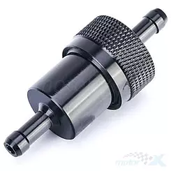 Filtr paliwa duży aluminium 6,5x28x71 czarny