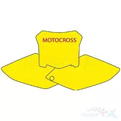 Zestaw naklejek pod numery startowe, Blackbird Honda CRF 250R '08-'09