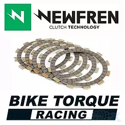 Tarcze sprzęgła, 7 sztuk, Newfren Racing F1501R (EBS5612R)