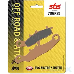 Klocki hamulcowe spiekane SBS Sinter Off Road 726RSI