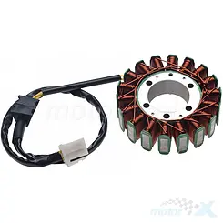 Stator iskrownik, stojan alternatora, WM Motor, Honda CB900F/ CBR1100XX / Magna 750 / Interceptor 750 / Interceptor 800
