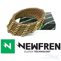Tarcze sprzęgła 5 sztuk, Newfren F.1521, Rieju NKD 50 05-