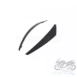 Wlot powietrza przedni LS2 OF606 Black Matt