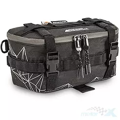 Torba na kierownicę, 3L, czarna, Kappa Inspiring Adventure RA317