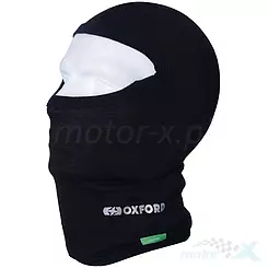 Kominiarka z jednym otworem na oczy, bawełniana, Oxford Balaclava Cotton Black