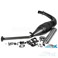 Wydech Giannelli Strada Aluminium, Aprilia RS 125 94-10 / Tuono 125 03-04 (E)