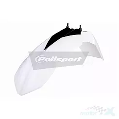 Błotnik przedni, biały, Polisport